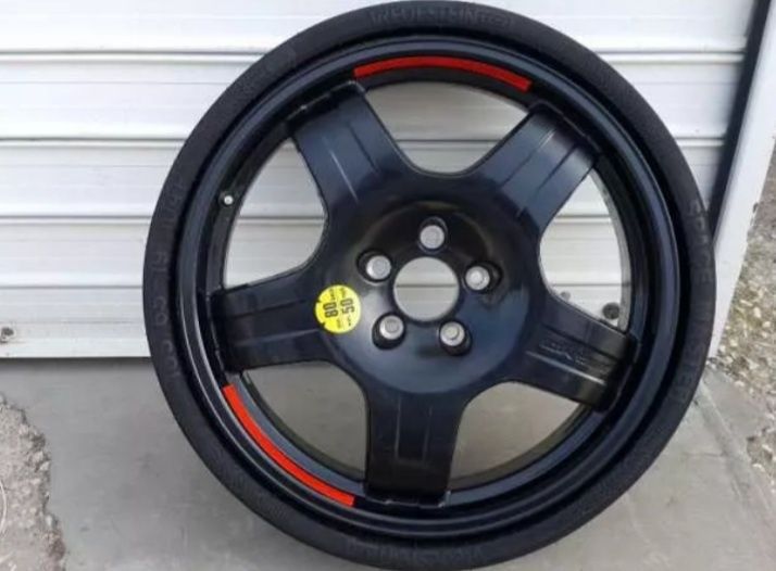 резервна гума патерица сгъваема 15,16,17,18, 19цола за мерцедес и ауди