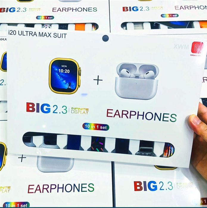 ‼️Smart watch soat I20 ultra max suit 10 tasi 1 da