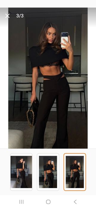 Pantaloni damă,de pe Trendyol.