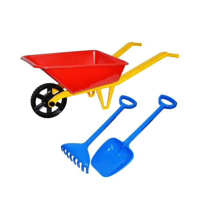 Roaba cu lopata si grebla