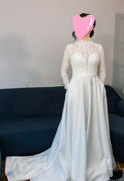 Rochie de mireasa KATY CORSO (mărime 40), colecția 2025