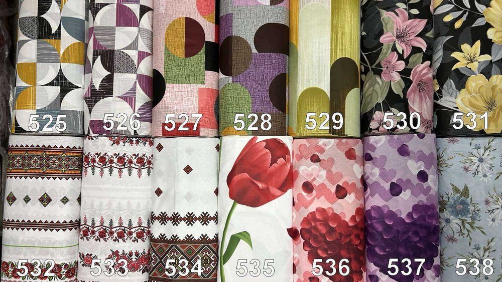 Нови десени Ранфорс 100 % памук за спално бельо