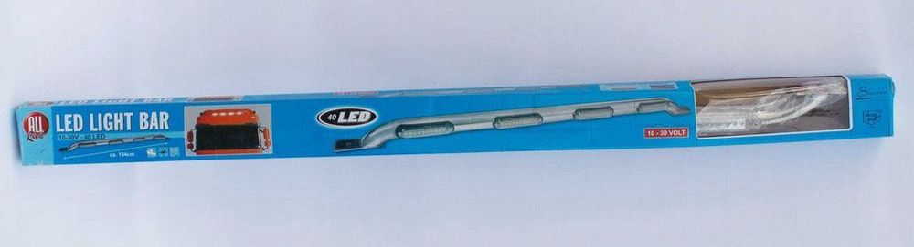 Suport proiectoare Led Light Bar Camion, otel inoxidabil 134cm lungime