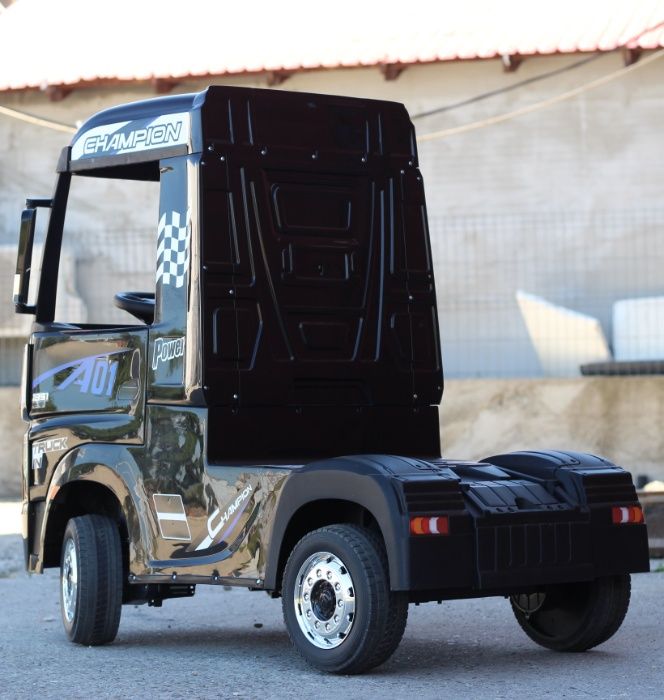 Kinderauto Mercedes ACTROS 4x4 PREMIUM 4x45W #Negru