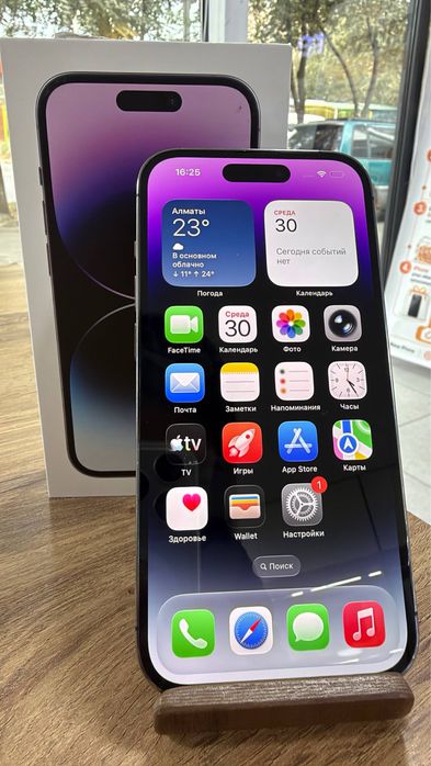iPhone 14 Pro•256GB/83% Deep Purple Айфон 14 Про • 256Гб / 83%