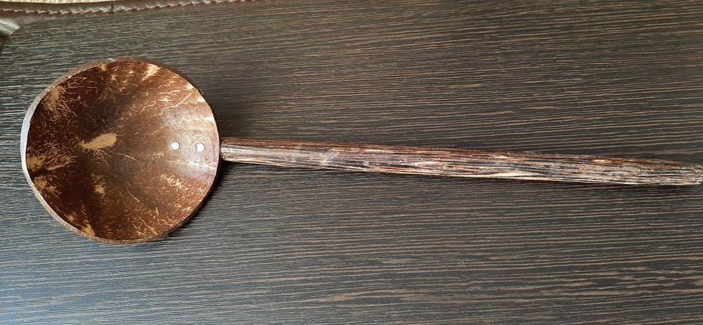 Ложка из кокоса!