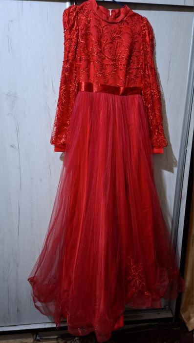 Вечерная платья оқшом кўйлак