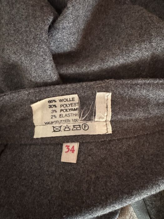 Pantaloni eleganti lana 65%, marime XS
