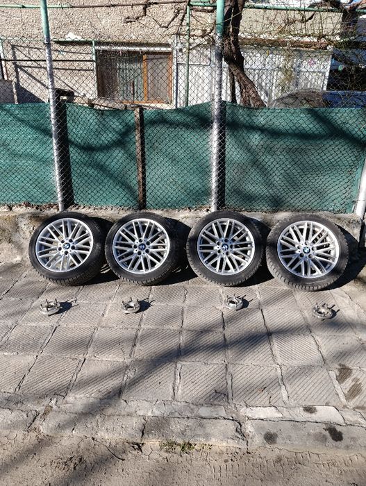 Джанти BMW Style 94  R18 ET24 Хубави зимни гуми и фланци с болтове