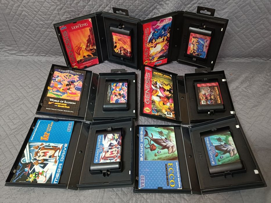 Лицензионные игры SEGA genesis/megadrive
