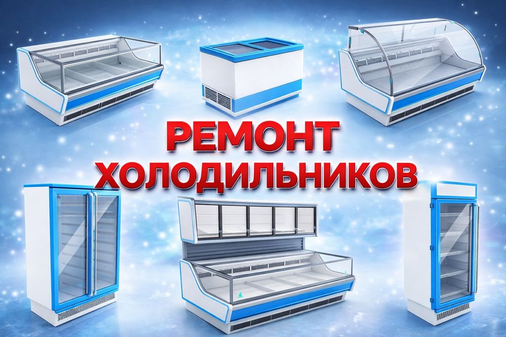 Ремонт холодильников  /  морозильников