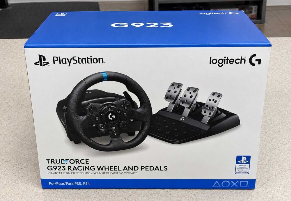 С Гаранция Logitech G923 TrueForce като нов
