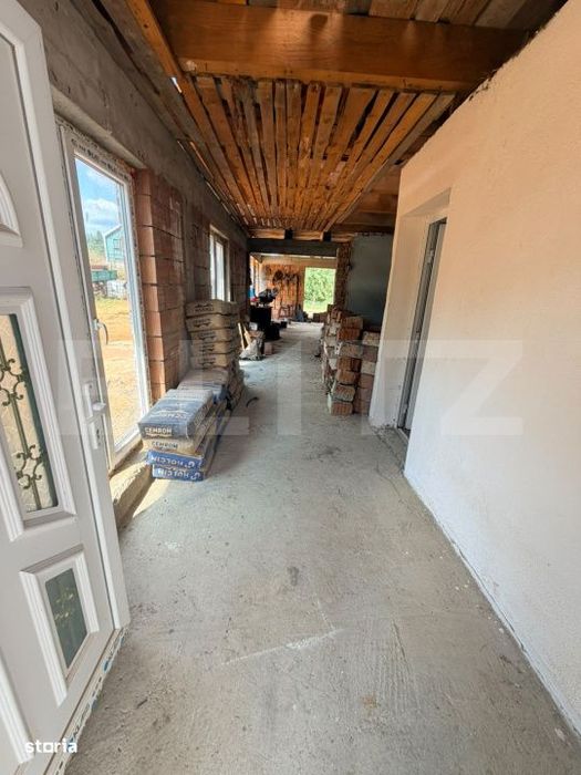 Casa de vanzare, 220 mp, teren 2.000 mp, zona Predelut