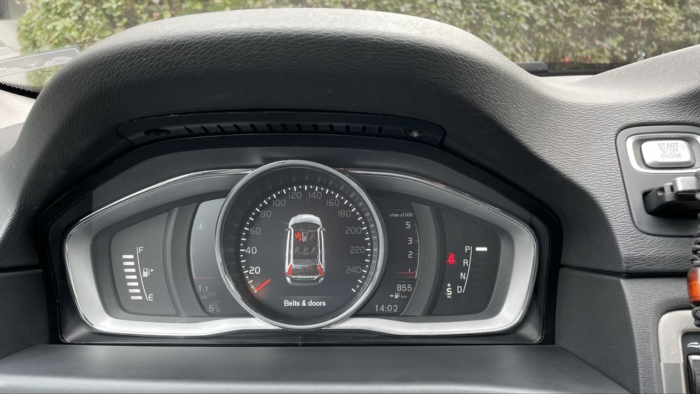 Volvo TFT дигитално табло VOLVO V70/XC70/V60/S60/XC60/S80