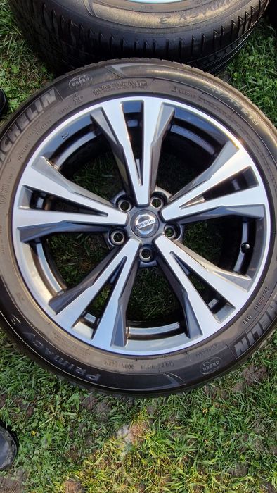 Roți vară Nissan Qashquai jante Al  R18,  X-Trail,  Murano  215 55 18