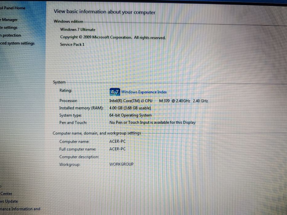 Laptop Acer stare buna