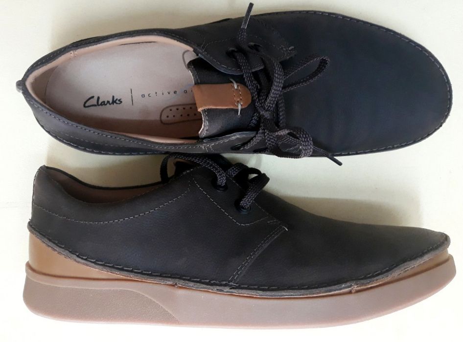 "Кларк" № 42 и 41 , кожа,набук, 4 модела спортно елегантни,сандали.