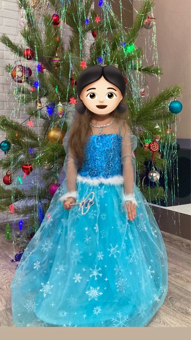 Новогоднее платье. Платье Эльзы