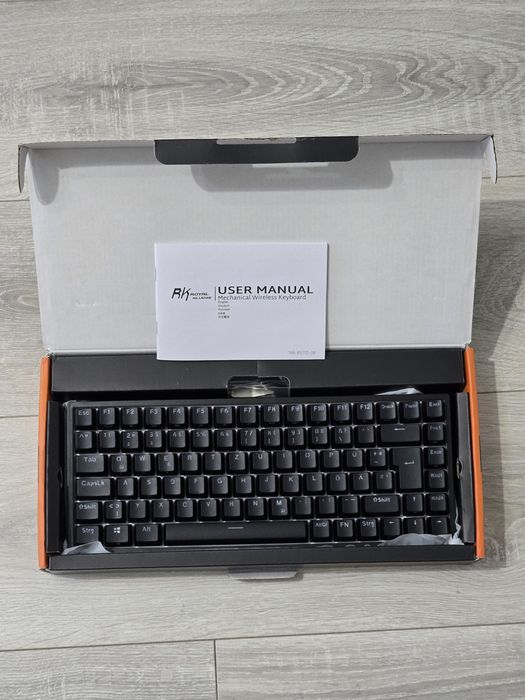 RK ROYAL KLUDGE RK84-DE – Tastatură mecanică 75% RGB Bluetooth
