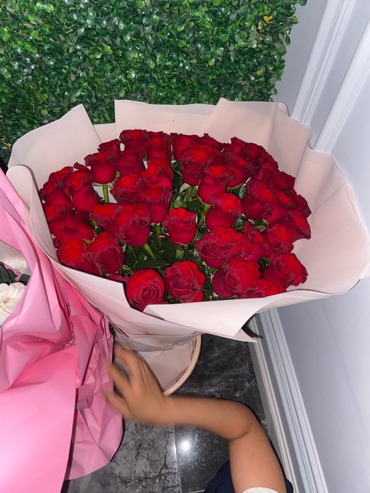 Свежий Букет из 51 роз