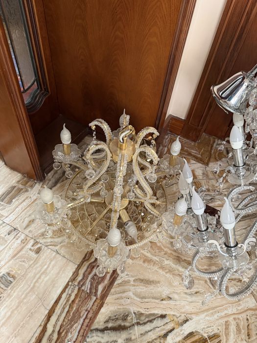 Люстра б/у 7 штук