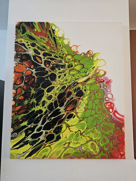 Vând tablou acrilic artă abstracta