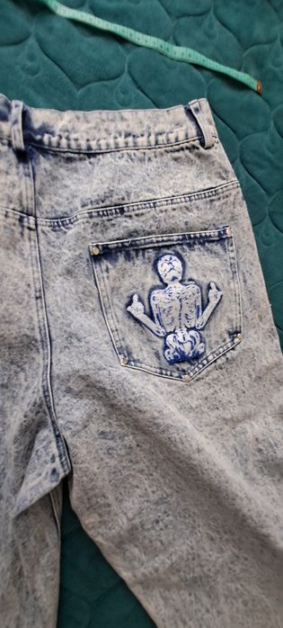 Blugi pt fete,culoare albastru