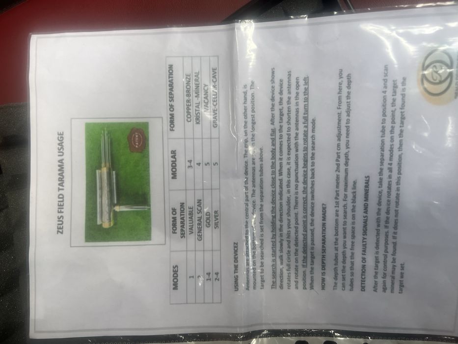 Металлоискатель Zews Field Tarama