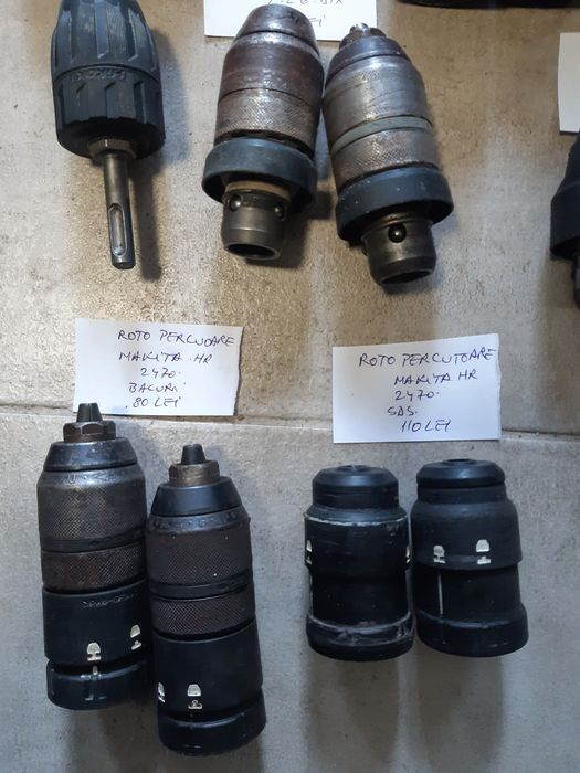 Mandrine bormasini Milwaukee Bosch Makita Metabo Hitachi Hilti