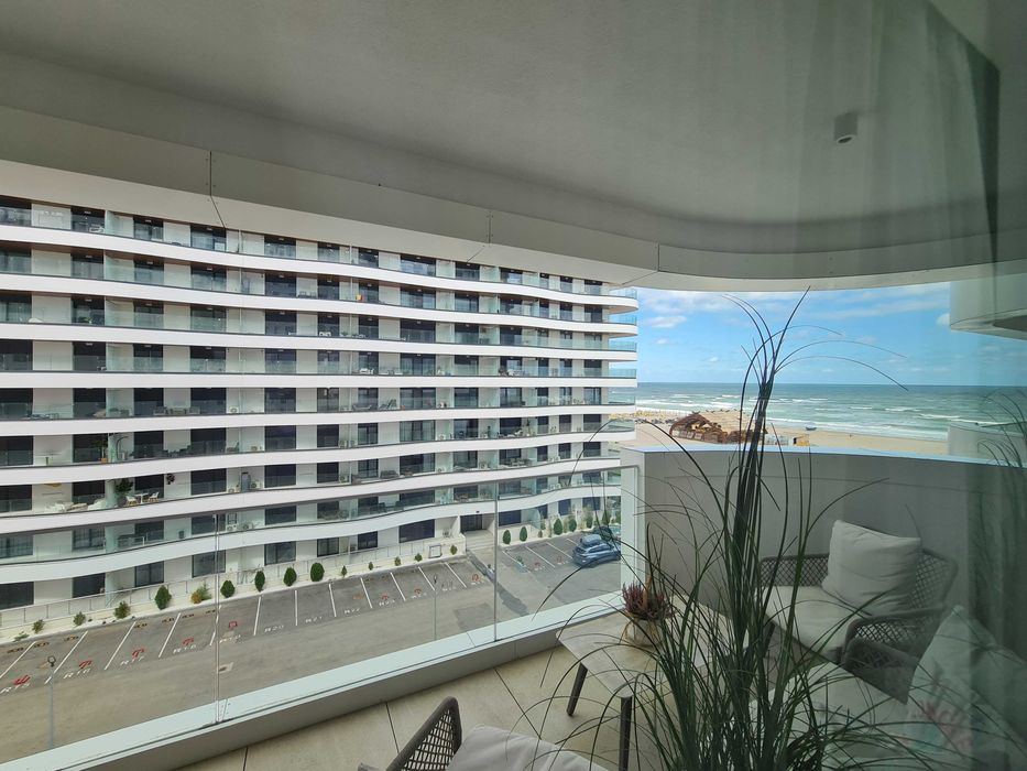 Apartament lux 80mp vedere mare, parcare acoperita,2bai Mamaia Nord