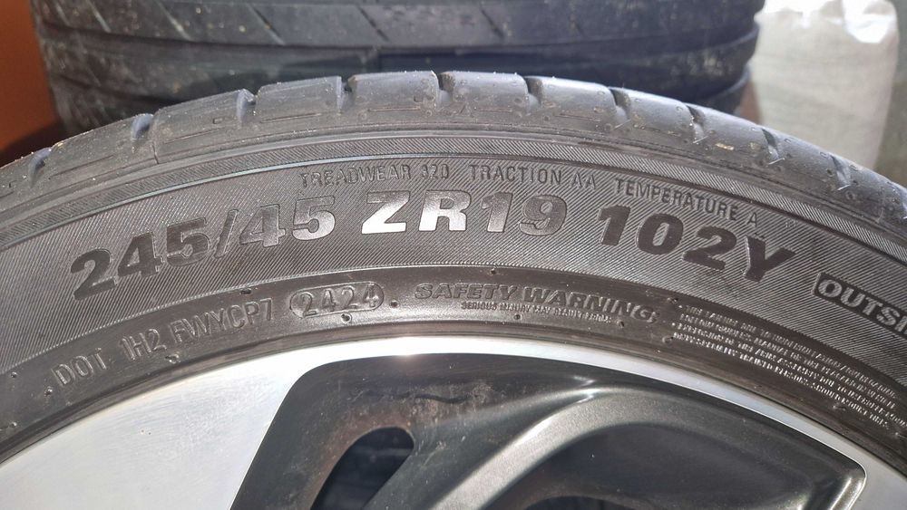 Jante+anvelope Hiunday