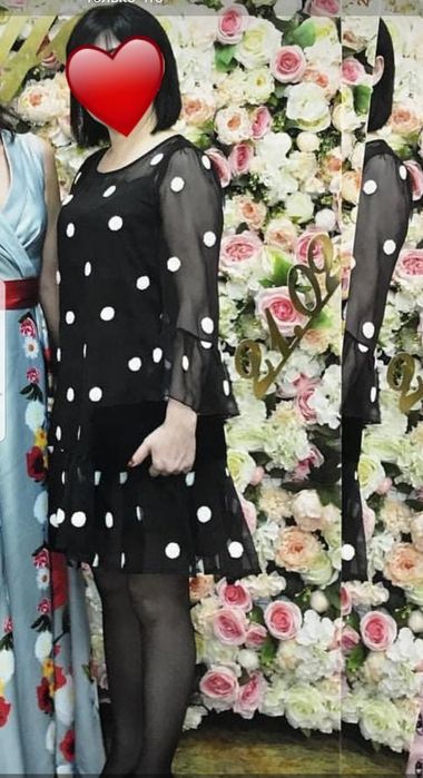 Вечернее шифоновое платье 44 размера