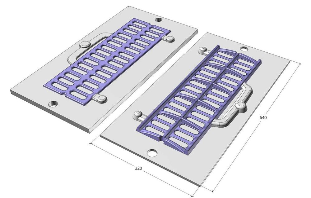 Фрезеровка матрицы , 3д модели для вакуумной формовки из МДФ Ровер