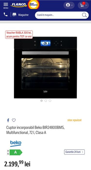 Cuptor Beko incorporabil