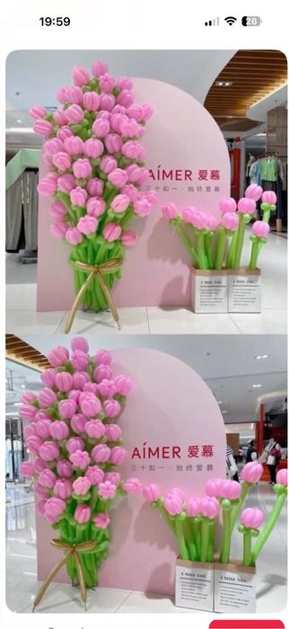 8-mart uchun dekoratsiyalar