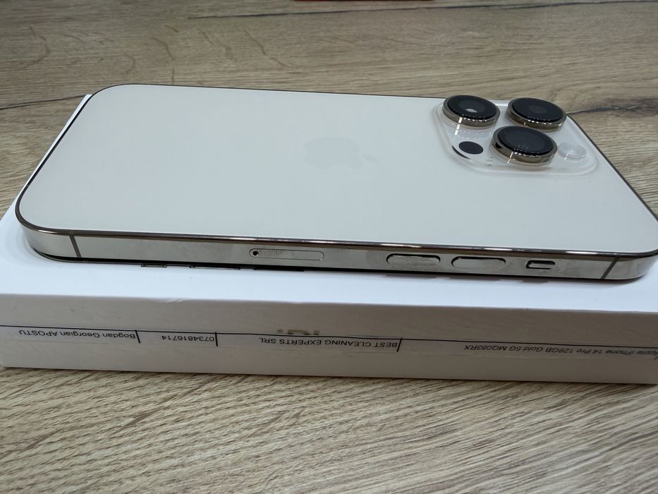 iPhone 14 Pro Gold 128 GB - 5G | Impecabil