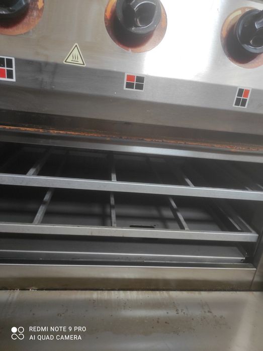 Професионална печка на газ