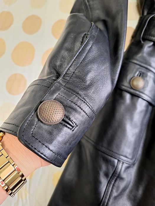 Манто от естествена кожа