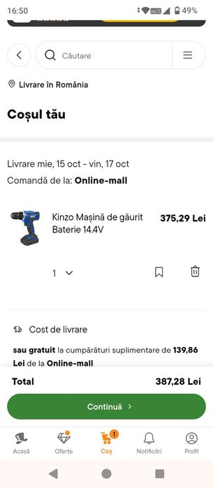 Auto filetanta kinzo