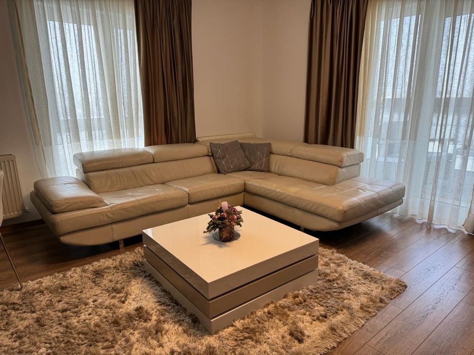 Canapea piele naturala