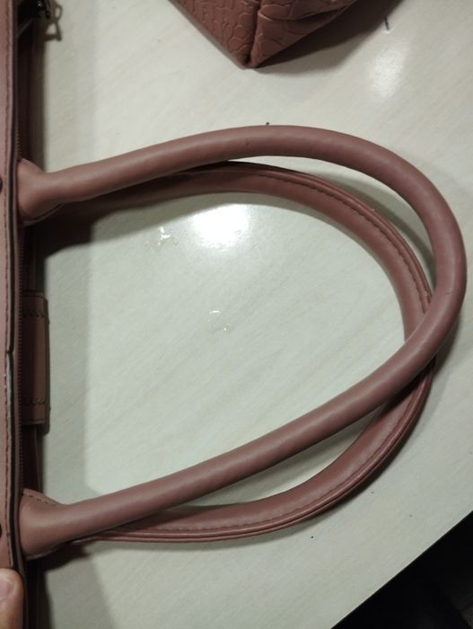 Женская сумка + косметичка (комплект)