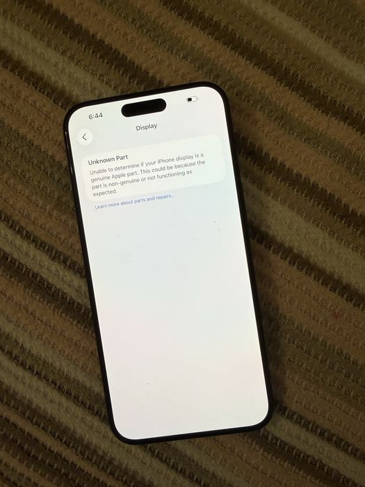 Iphone 15 pro max 256GB emeika o’tmagan eSIM ishlamidi bypass bolgan