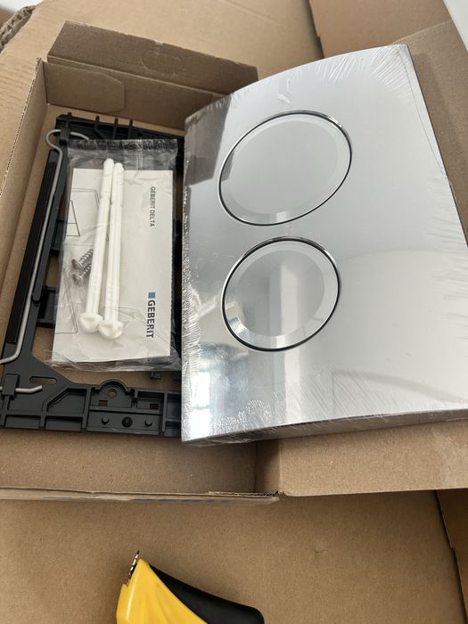 Clapeta actionare GEBERIT Delta 20