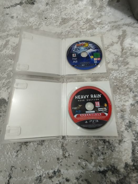 Продаю диски на пс3 Наруто и heavy rain