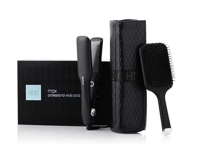 Комплект GHD Styler Max Преса за изправяне Колекция Iced Luxury