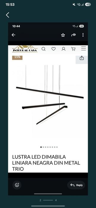 Lustra noua, nefolosita, ne montata