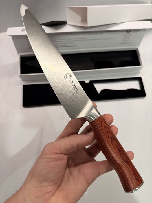 Cuțit de bucătărie, cuțit de bucătar chef. Lamă 20cm.