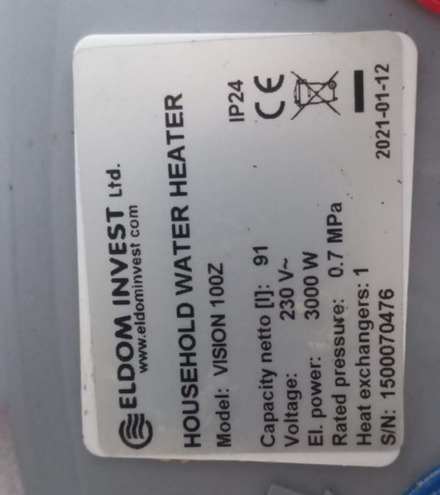 Vând boiler electric Romstal Vision
Ideal pentru casă, apartament, garaj sau orice spațiu unde este nevoie de apă caldă.