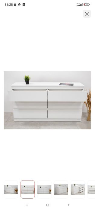 Комод 6 выдвижных ящиков