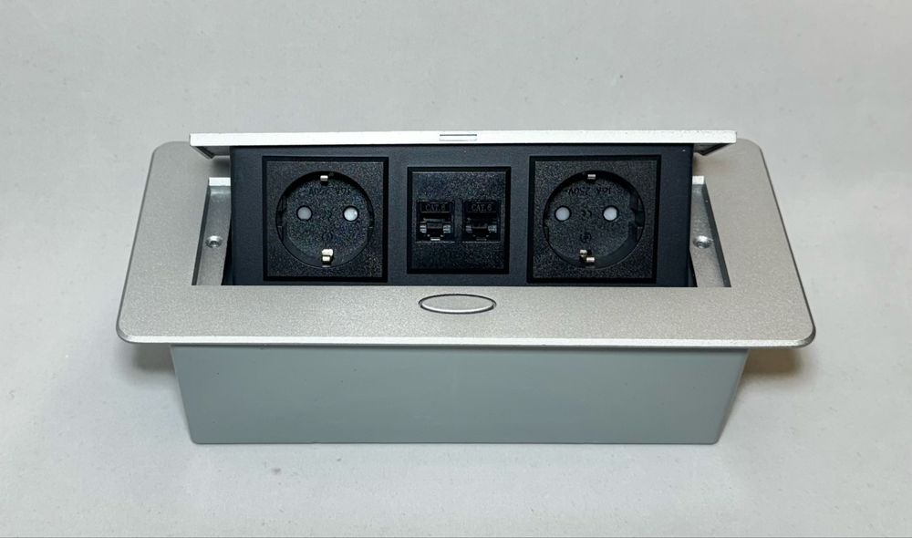 Напольная Настольная розетка Лючок Socket Короб в Ташкенте